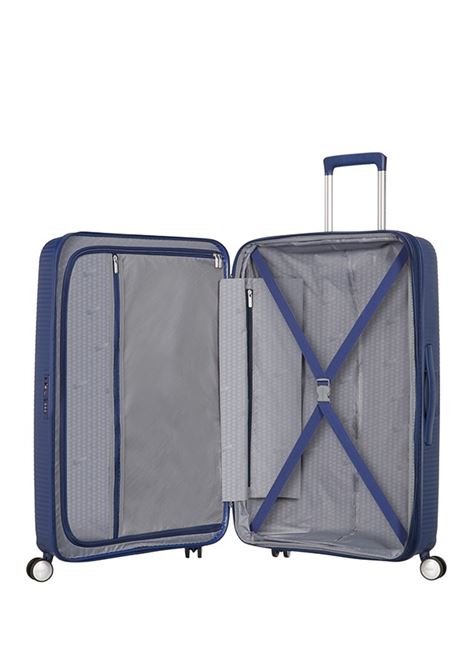 SoundBox 77cm Valigia da stiva L AMERICAN TOURISTER | SOUNDBOX 77/28MIDNIGHT NAVY